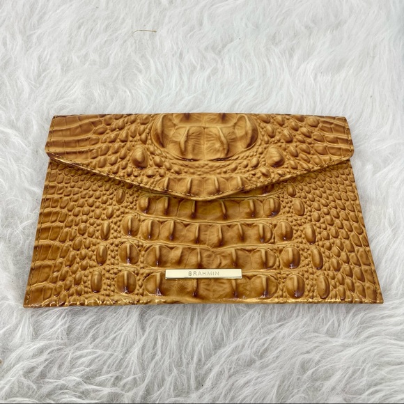 Brahmin Bags Brahmin Envelope Clutch Croc Embossed Poshmark
